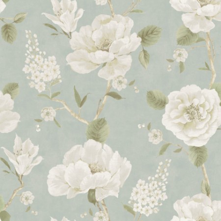 Ashley Floral Sage - 100183AH wallpaper Arthouse