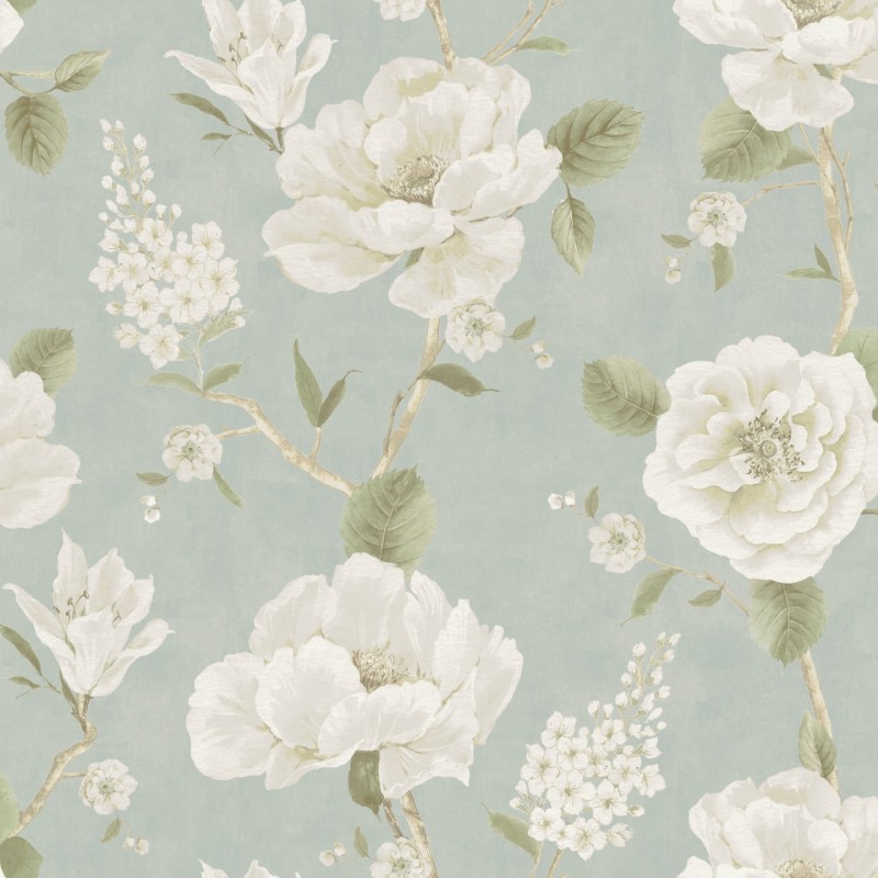 Ashley Floral Sage - 100183AH wallpaper Arthouse