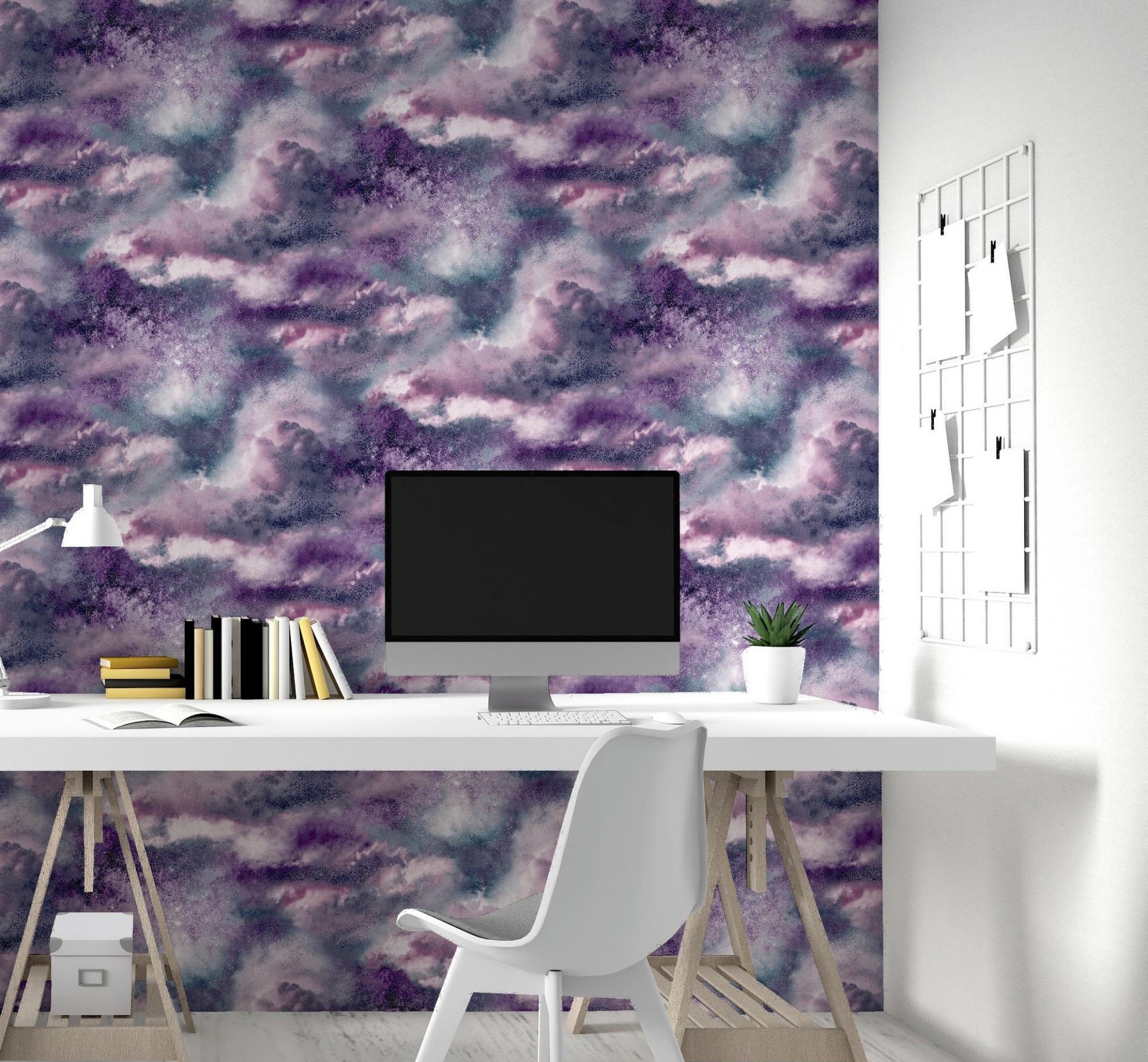Diamond Galaxy Purple - 260007 wallpaper Arthouse