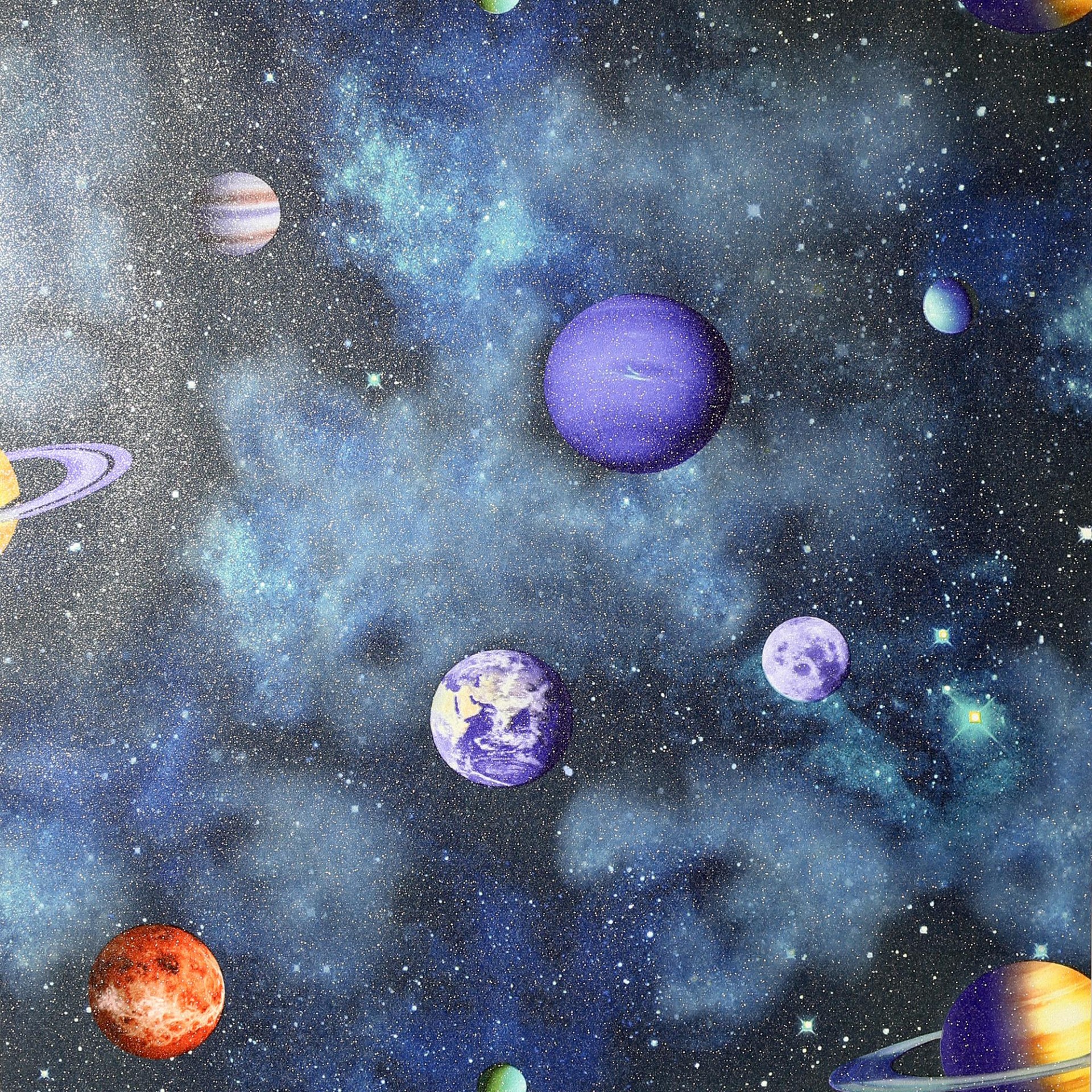 Solar Navy Multi - 296000 wallpaper Arthouse