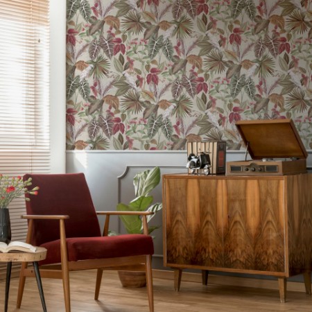 Vintage Parrot Multi - 296908 wallpaper Arthouse