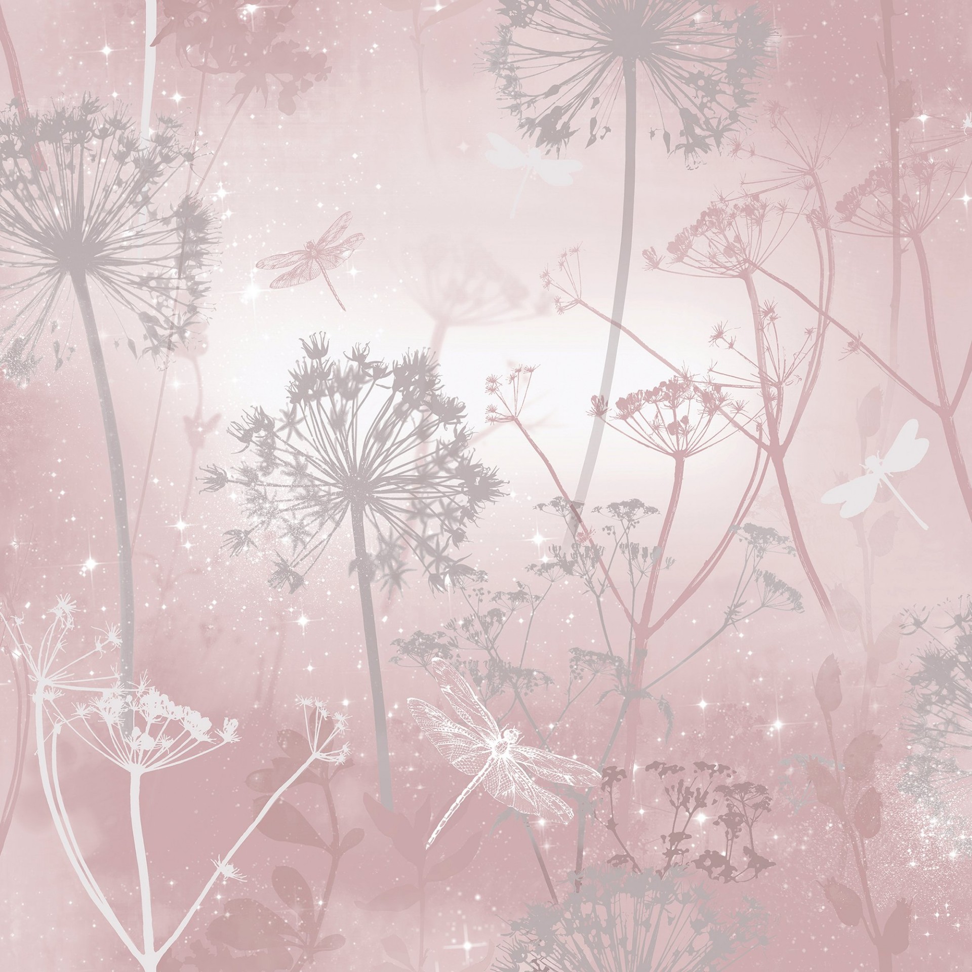 Damselfly Blush - 692305 wallpaper Arthouse
