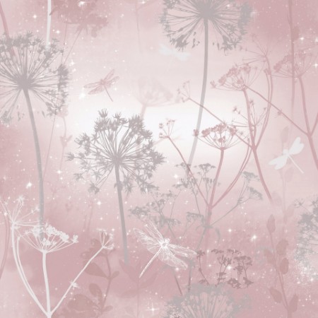 Damselfly Blush - 692305 wallpaper Arthouse