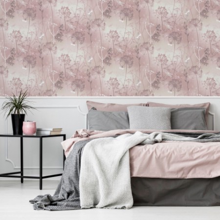 Damselfly Blush - 692305 wallpaper Arthouse