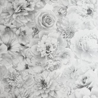 Glitter Bloom Silver - 692803 wallpaper Arthouse