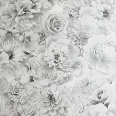 Glitter Bloom Silver - 692803 wallpaper Arthouse