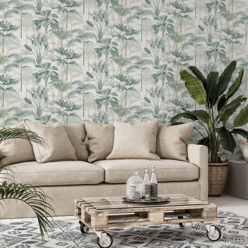 King Palm Green - 922908 wallpaper Arthouse