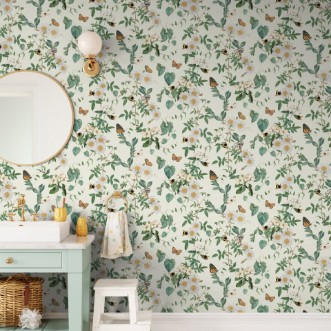 Bumblebee Trail Cream - 925502 wallpaper Arthouse