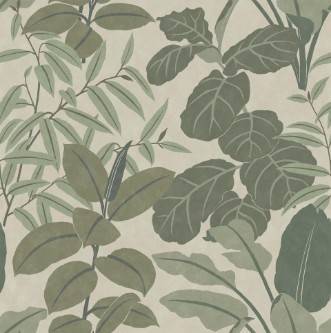 Grand Leaves - 9628W wallpaper Boråstapeter