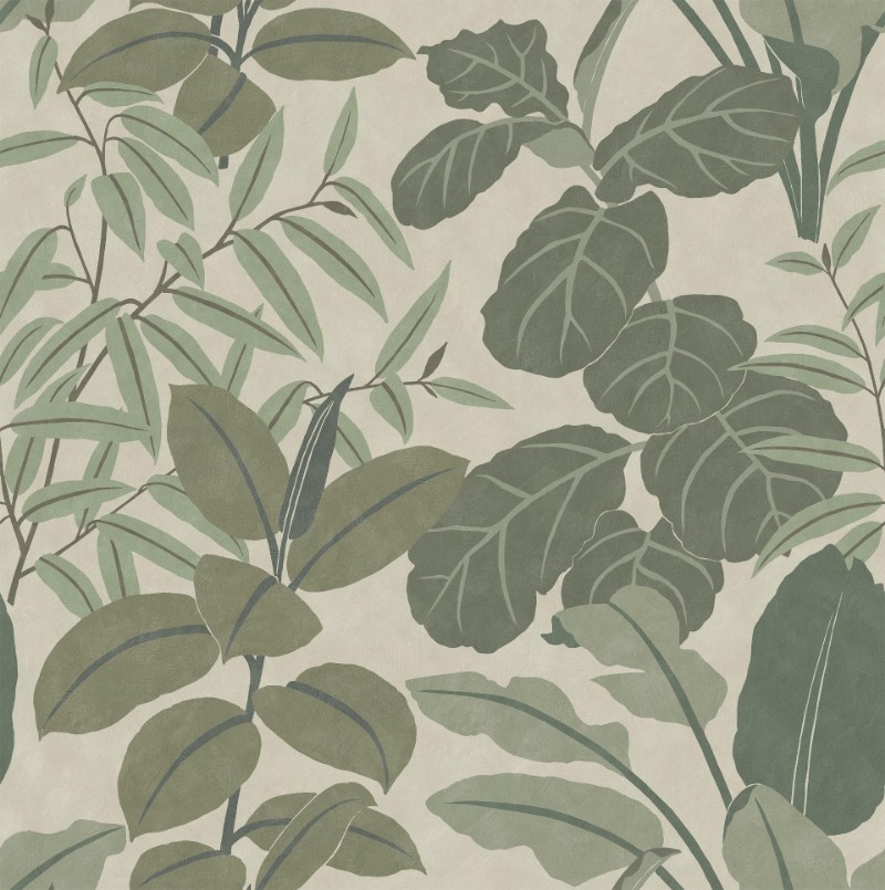 Grand Leaves - 9628W wallpaper Boråstapeter