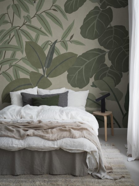 Grand Leaves - 9628W wallpaper Boråstapeter