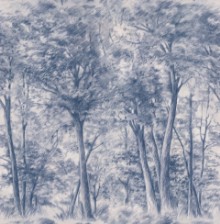 Sketch of Trees - 9633W wallpaper Boråstapeter