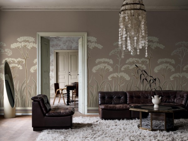 Achillée Art Nouveau - 9692W wallpaper Boråstapeter