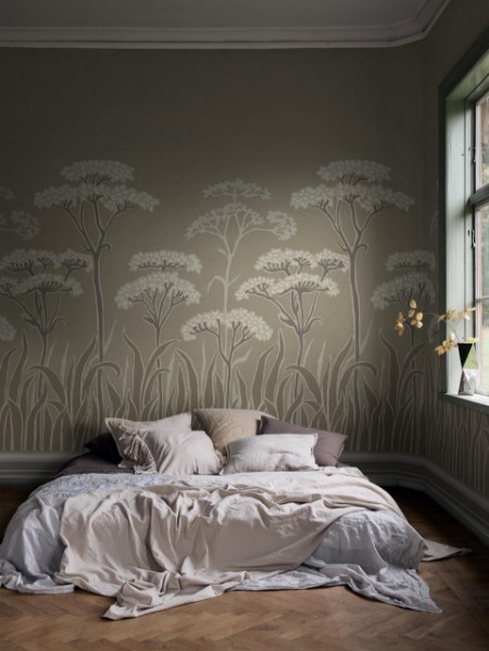 Achillée Art Nouveau - 9693W wallpaper Boråstapeter