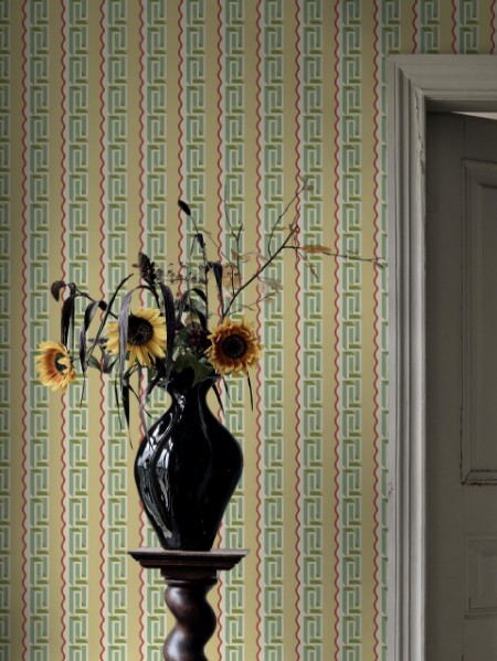 Rayure Méandre - 9698W wallpaper Boråstapeter