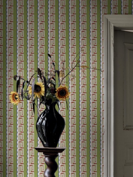 Rayure Méandre - 9699W wallpaper Boråstapeter