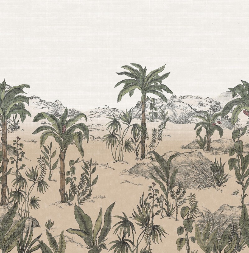 Palmier Sauvage - 9703W wallpaper Boråstapeter