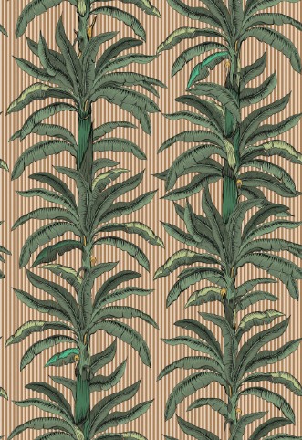 Rayure Palmier - 9710W wallpaper Boråstapeter