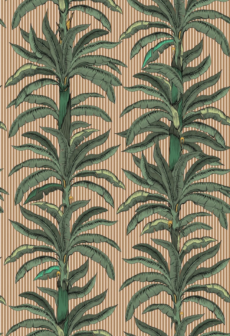 Rayure Palmier - 9710W wallpaper Boråstapeter