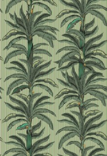 Rayure Palmier - 9711W wallpaper Boråstapeter