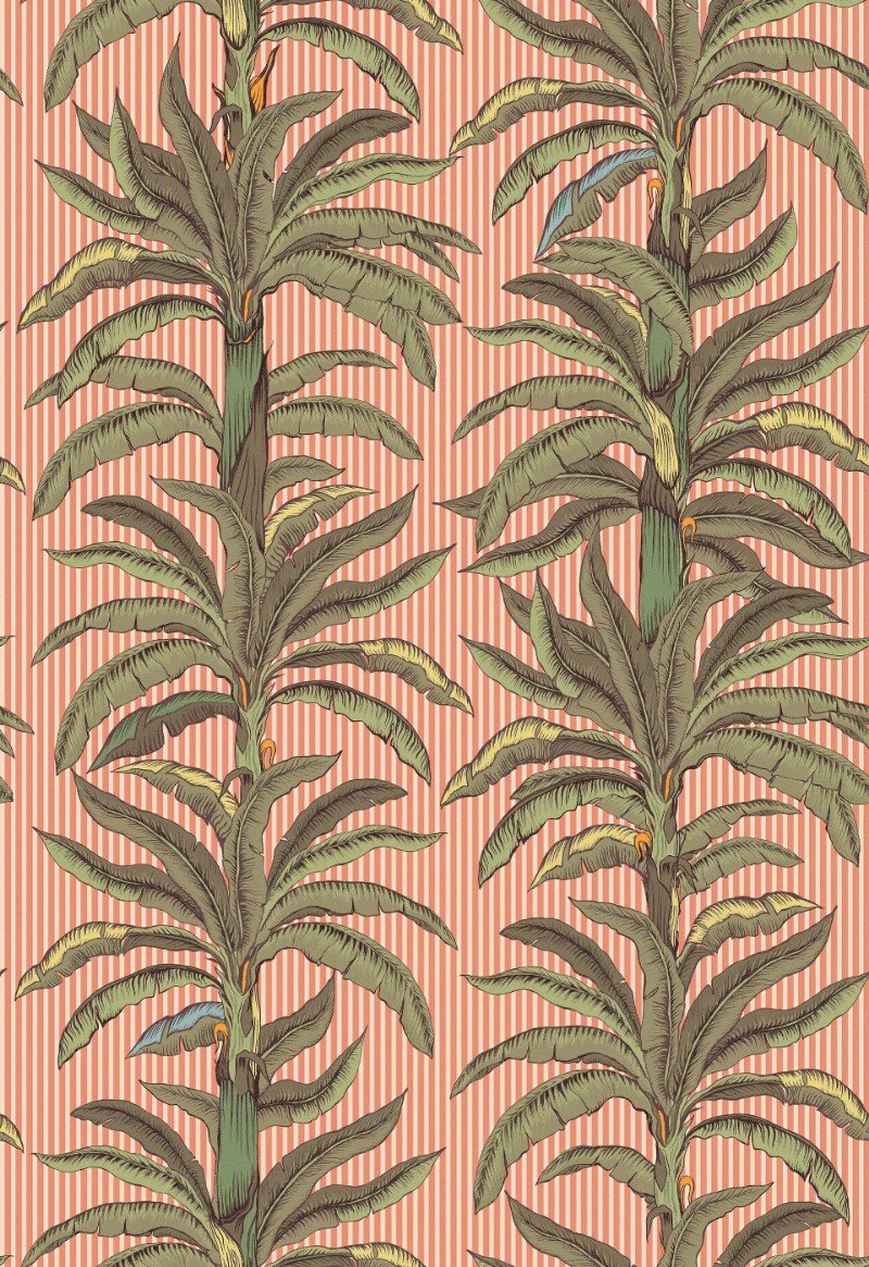 Rayure Palmier - 9712W wallpaper Boråstapeter