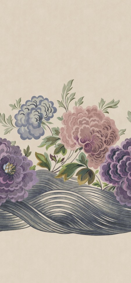 Wave of Flowers - 9635W wallpaper 