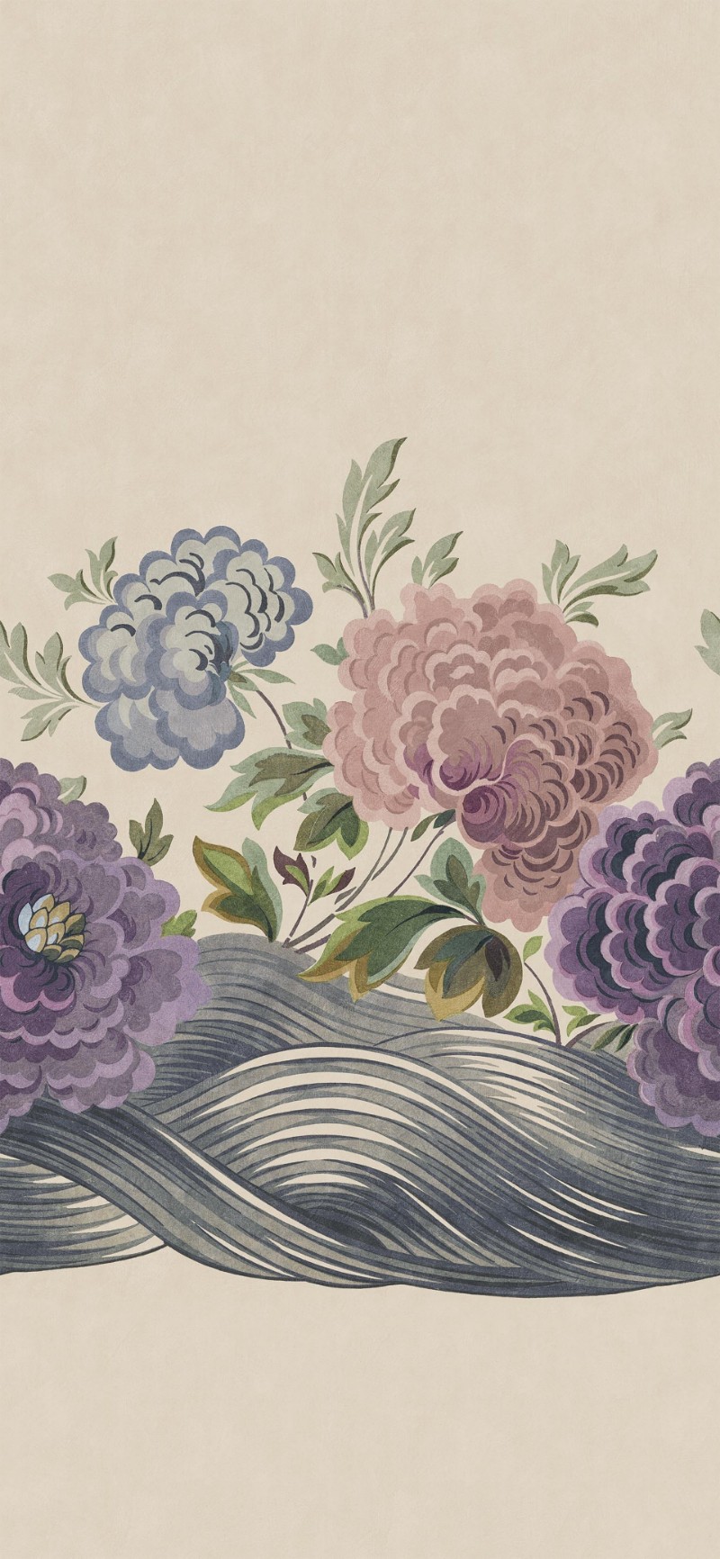 Wave of Flowers - 9635W wallpaper 