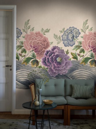 Wave of Flowers - 9635W wallpaper 