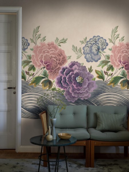 Wave of Flowers - 9635W wallpaper 