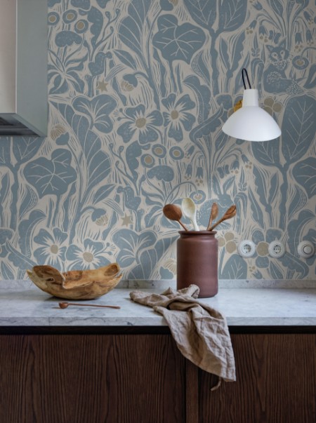 Hanna Werning Vårstället - 9658W wallpaper Boråstapeter