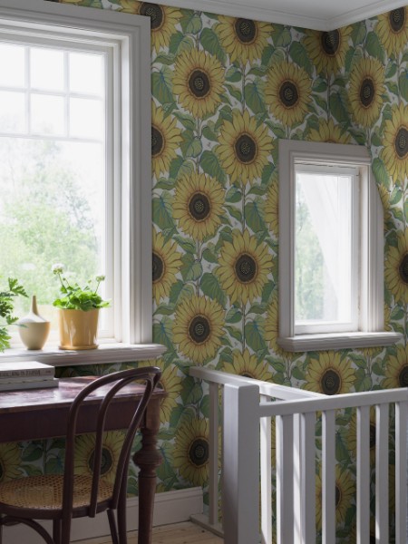 Solrosor - 9664W wallpaper Boråstapeter