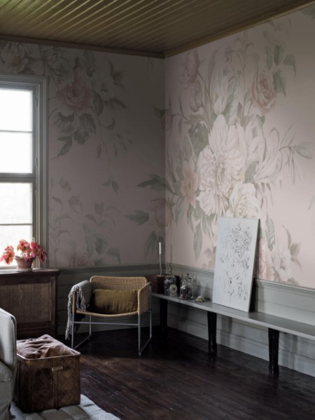 Floral Charm Grand - 9721W wallpaper Boråstapeter