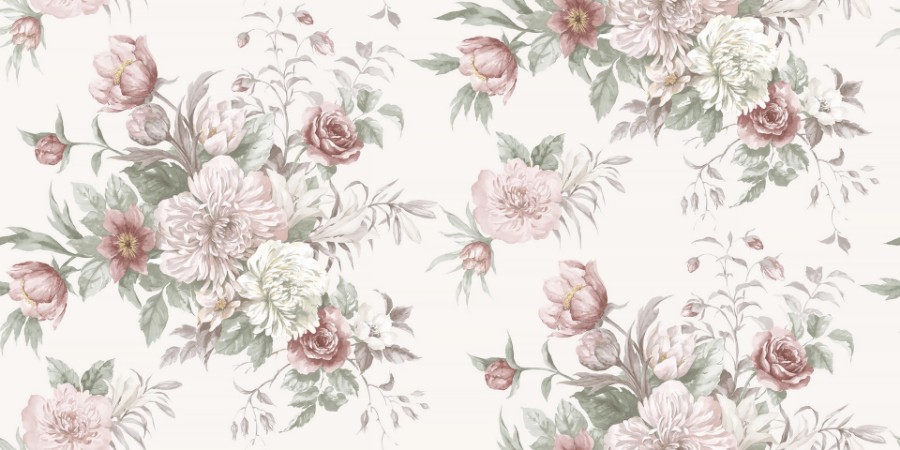 Floral Charm Grand - 9722W wallpaper Boråstapeter