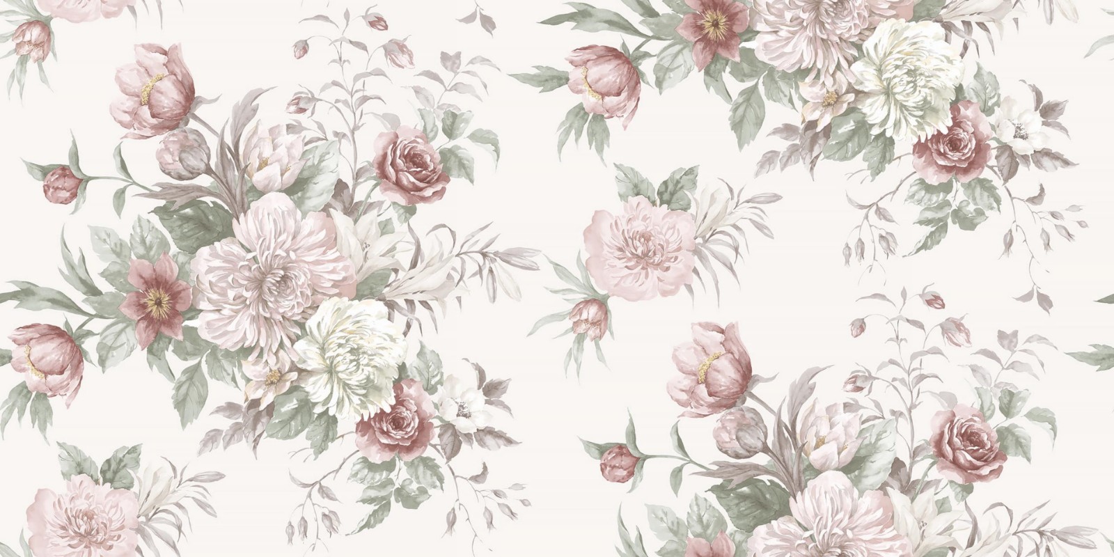 Floral Charm Grand - 9722W wallpaper Boråstapeter