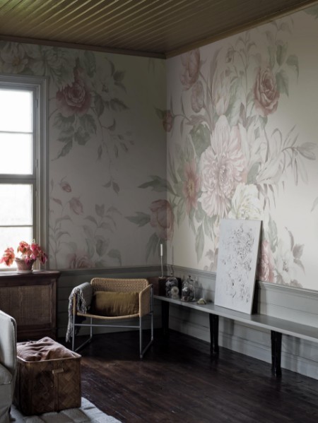 Floral Charm Grand - 9722W wallpaper Boråstapeter