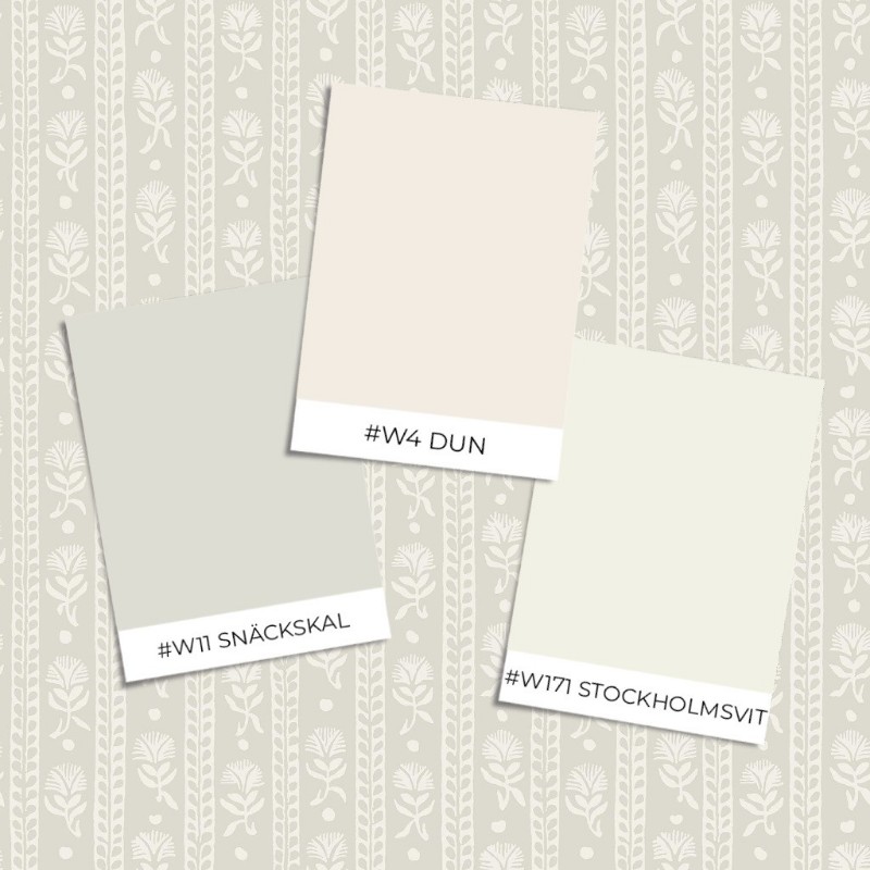 Bild på Varuprov stil - Nejlikerand - 8053