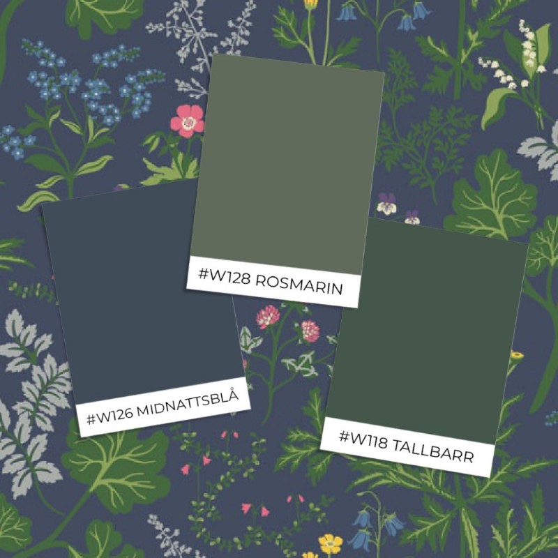 Bild på Varuprov stil - Lillian Mörkblå - 428-03