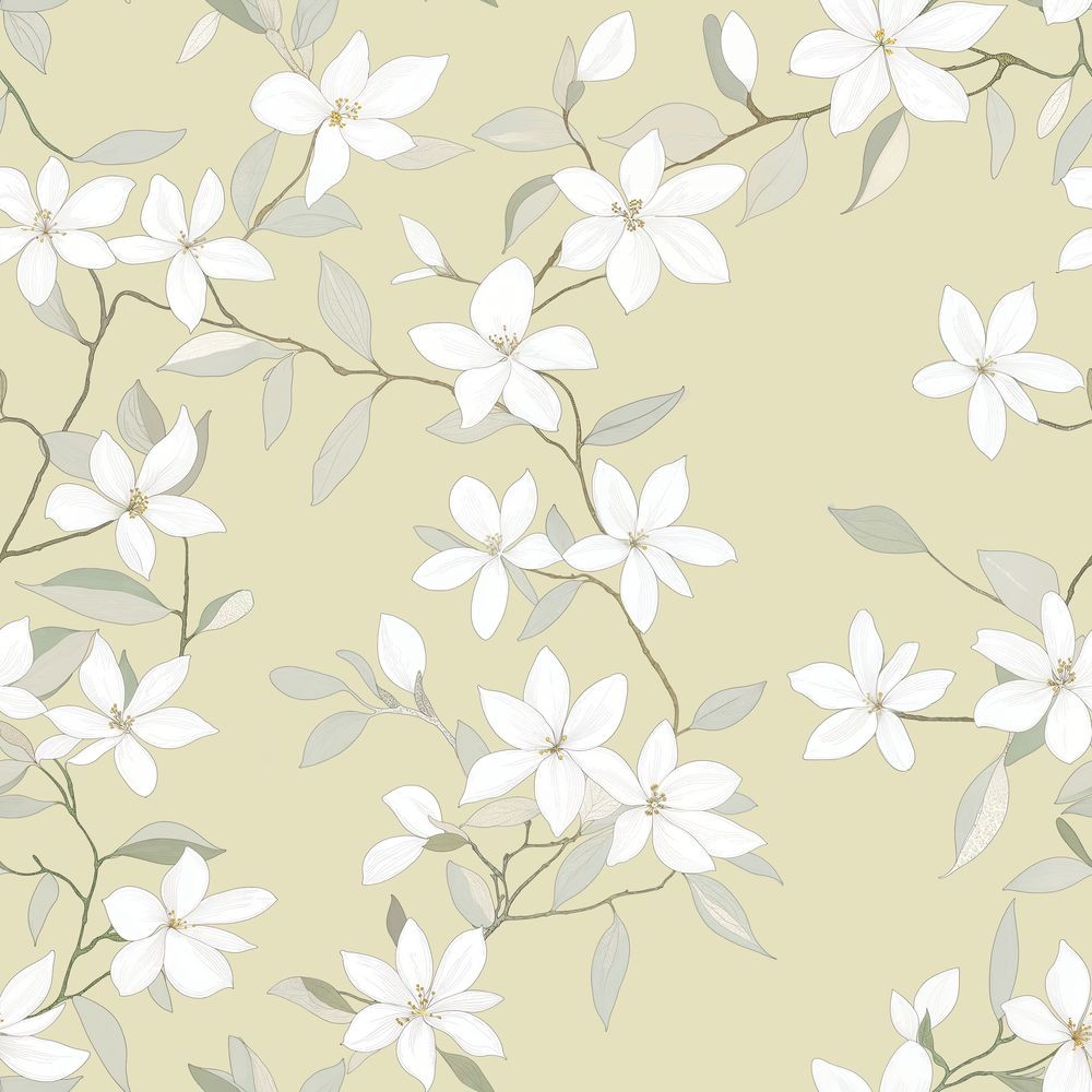 Ellie Yellow - 1051401-03 wallpaper Scandza