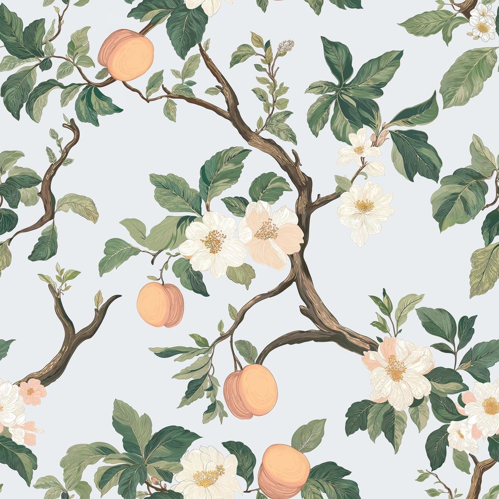 Nykvarn Blue - 1056801-02 wallpaper Scandza