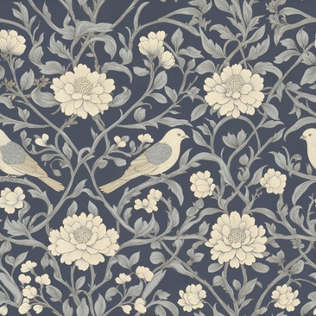 Tillberga Blue - 1061101-01 wallpaper in between