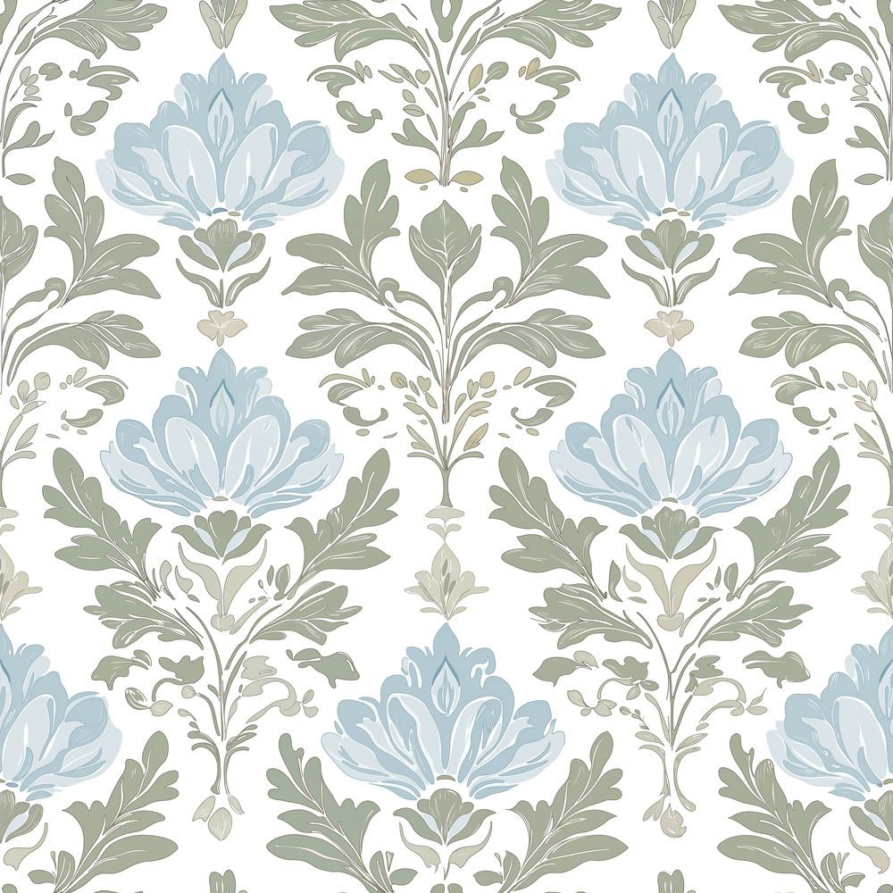 Svanberga Blue - 1062501-02 wallpaper Scandza
