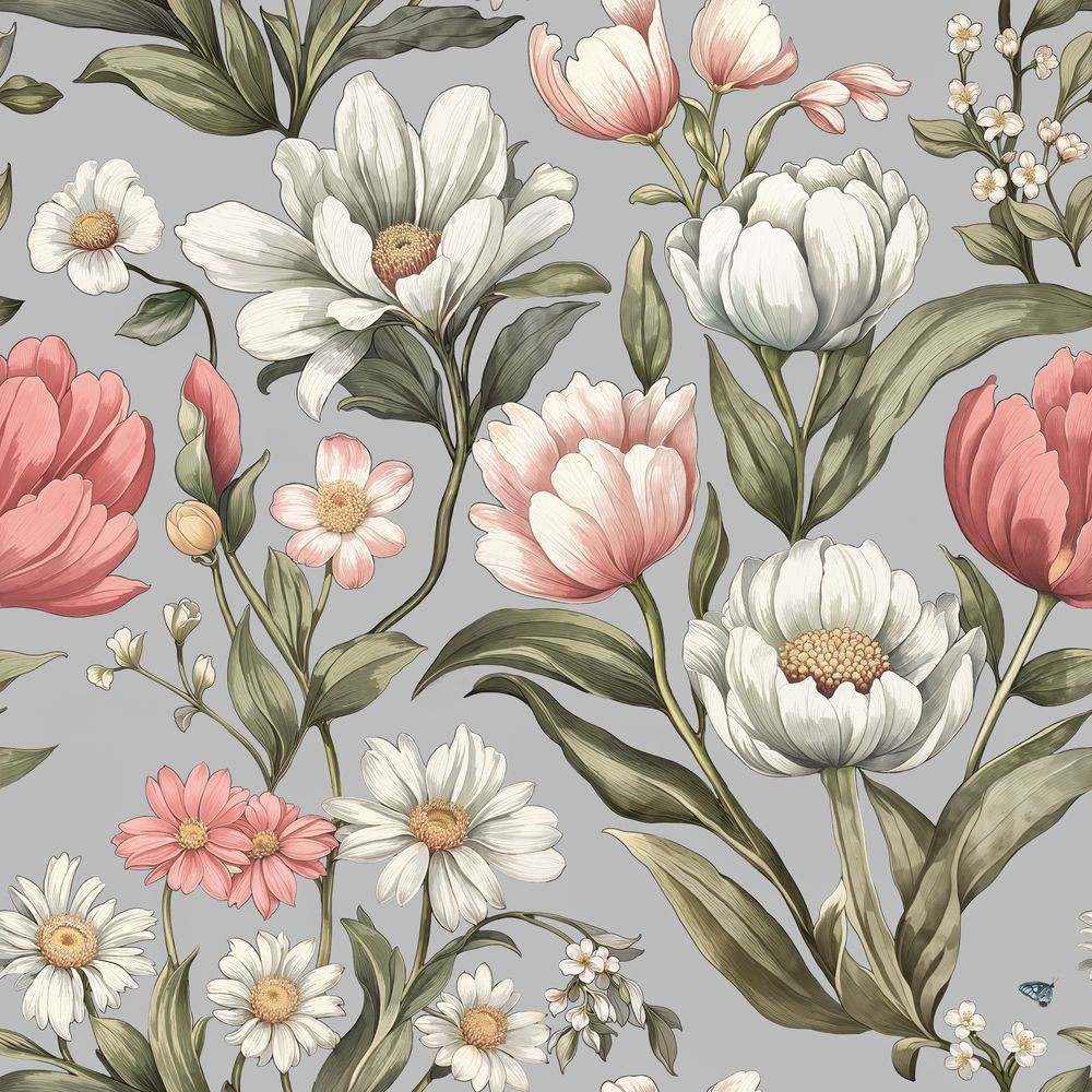 Adriana Light Grey - 1063801-03 wallpaper Scandza