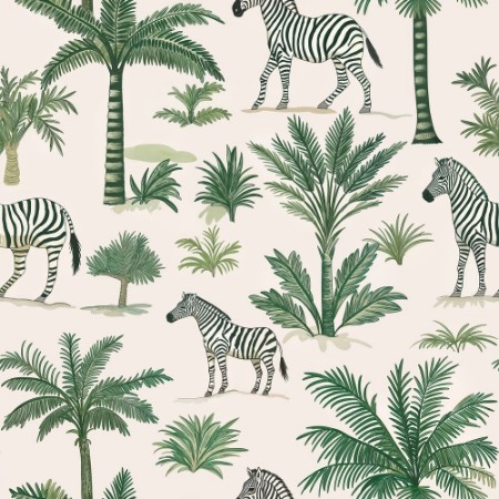 Lusaka Green - 1064401-01 wallpaper Wallpassion Kids