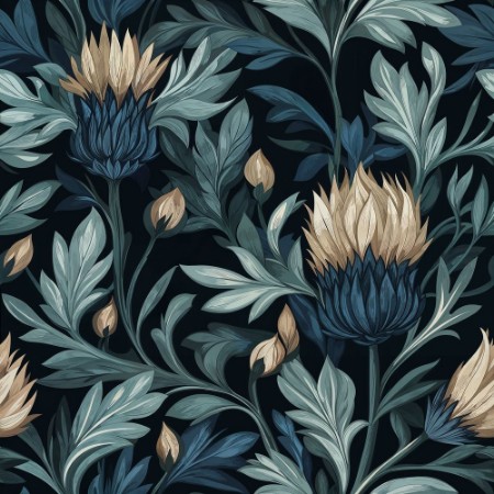 Greger - 1053001-01 wallpaper Blue Monkey