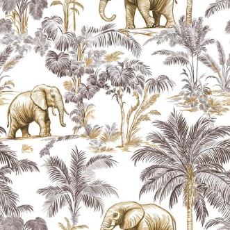 Malawi Brown - 1064301-03 wallpaper Blue Monkey