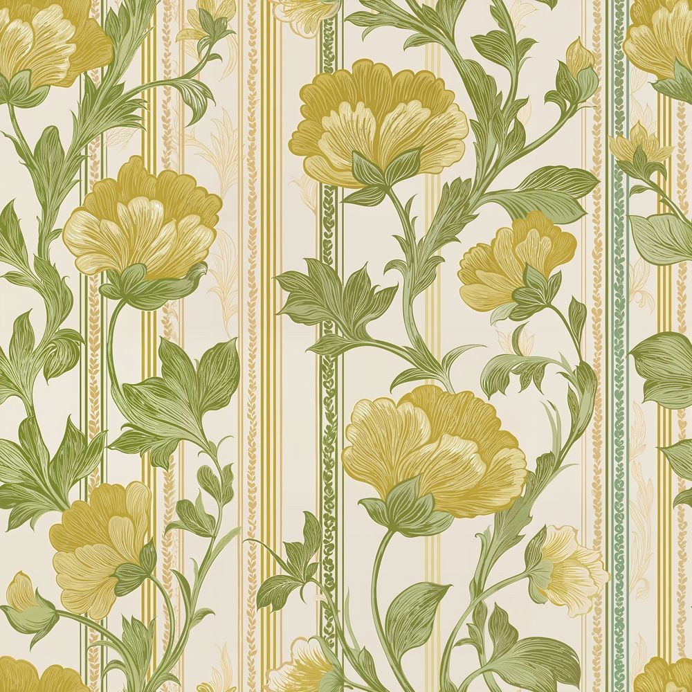 Marielund Yellow - 1068401-03 wallpaper Scandza