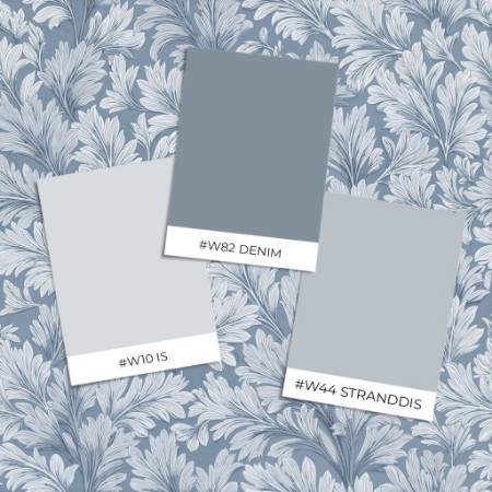 Bild vun Muster Stil - Emanuel Blue Grey - 1072301-03