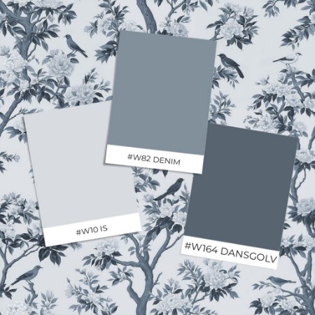 Picture of Värinäyte malli - Rosenlund Blue - 1074001-03