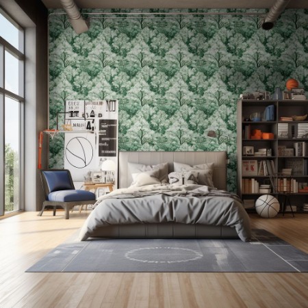 Oskar Green - 1057201-03 wallpaper in between