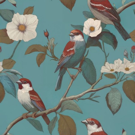 Frank Blue - 1074601-01 wallpaper Blue Monkey